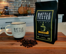 Load image into Gallery viewer, Battle Tested Coffee Cup
